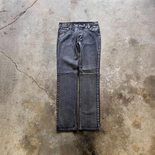 Rare Cheap Monday Faded Grey Grunge Jeans [30 x 34]