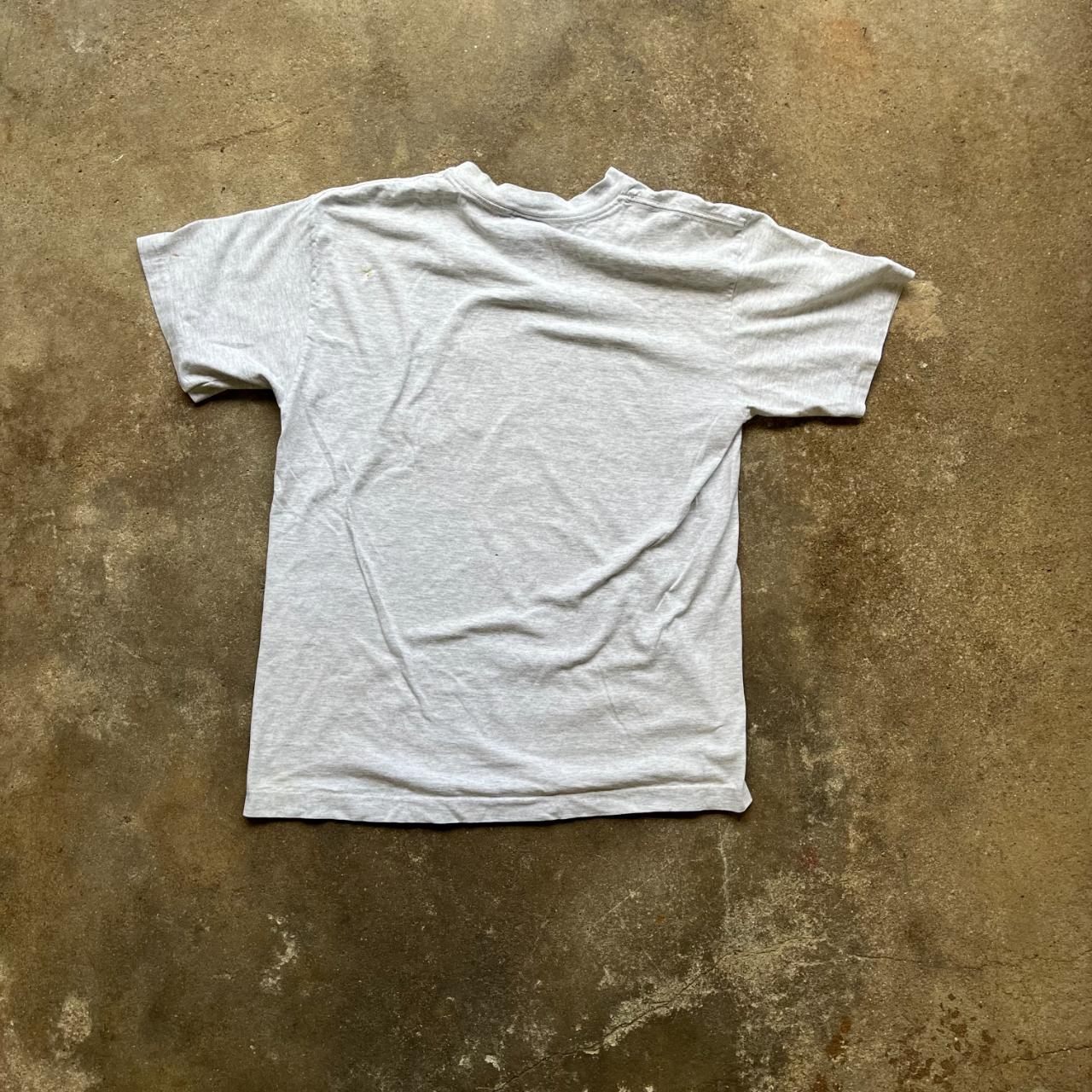Dickies Men's Grey and White T-shirt