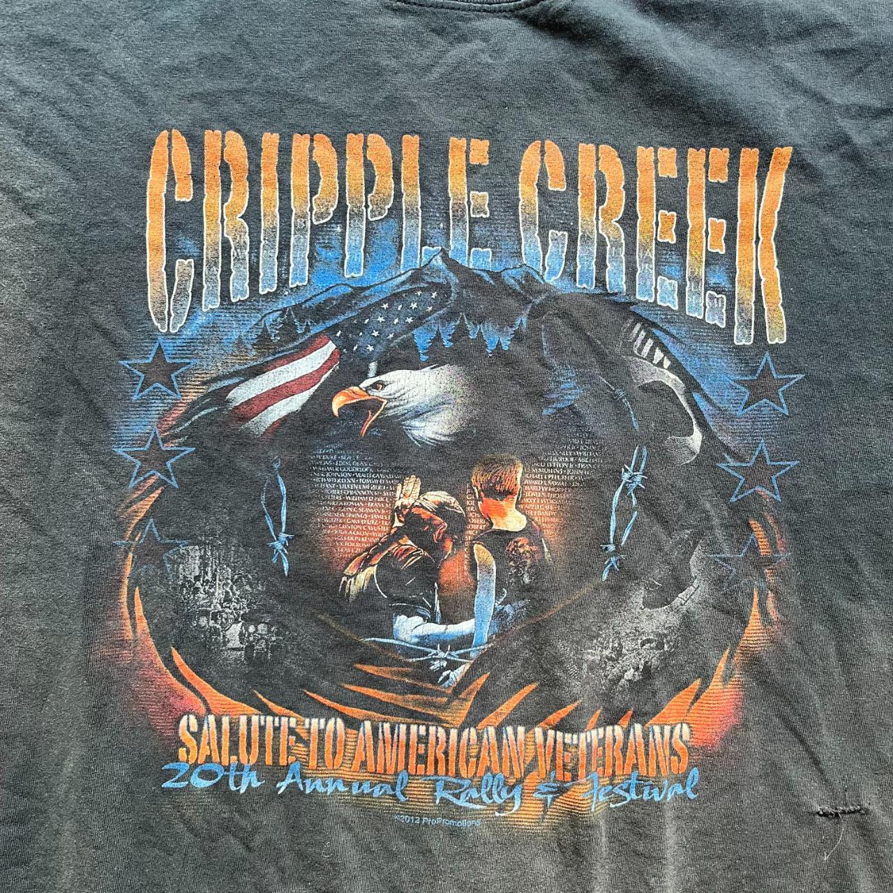'Cripple Creek' Memorial Graphic T-shirt