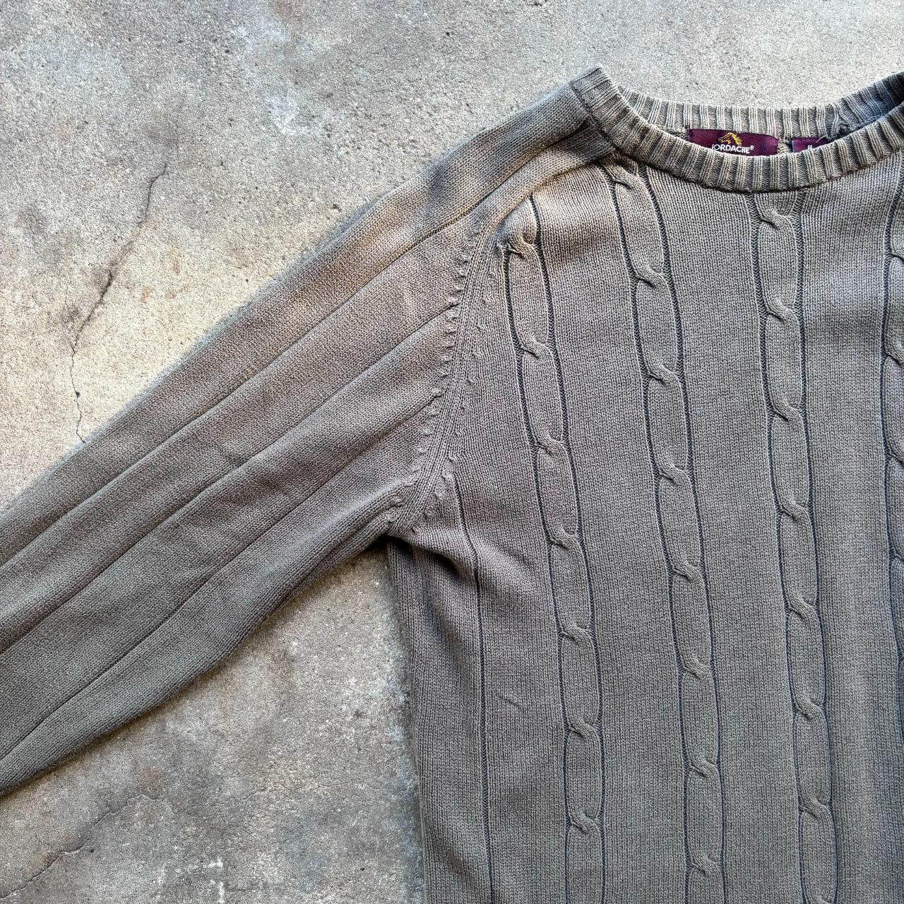 Jordache Beige Knit Sweater [Medium]