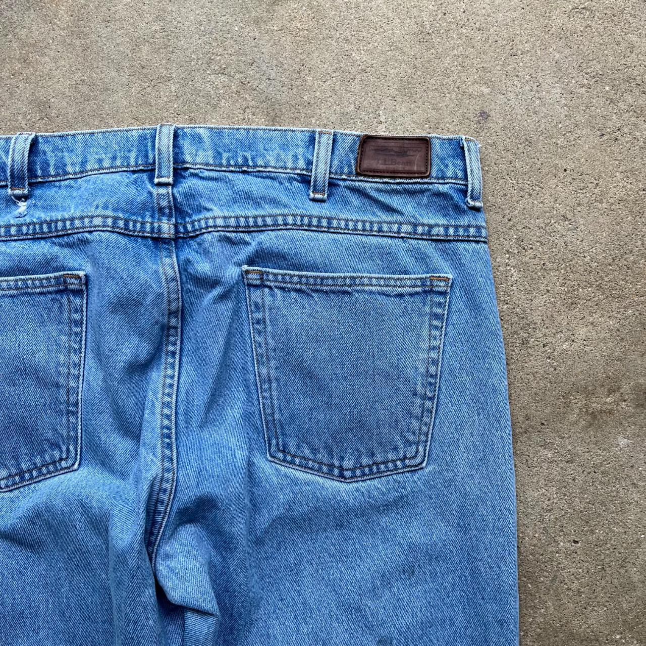 L.L.Bean Baggy Blue Jeans [38 x 30]