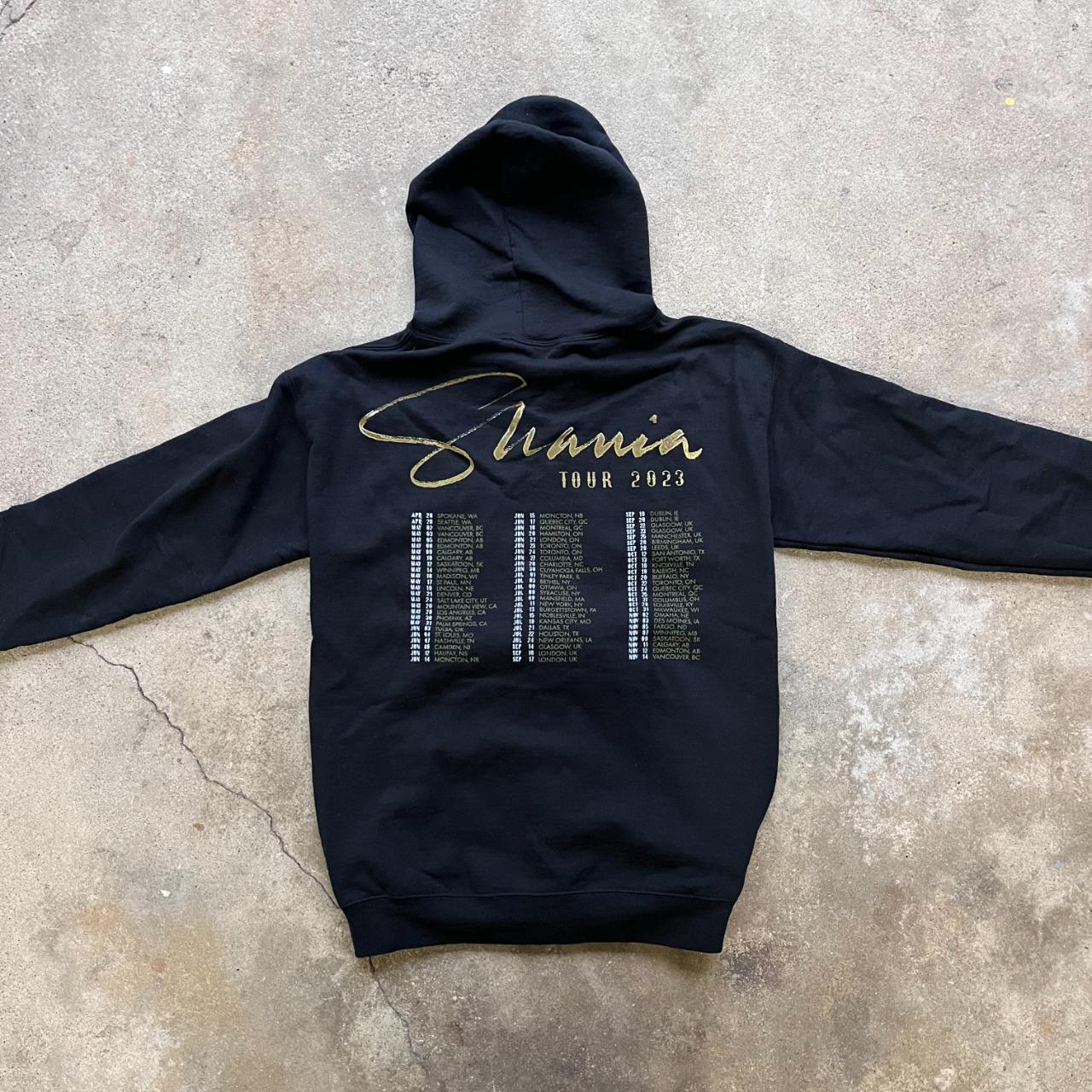 2023 Shania Twain Tour Merch Zip Up Sweatshirt