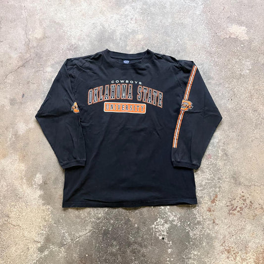 Mid-2000s Oklahoma State University Long Sleeve T-shirt [Large]
