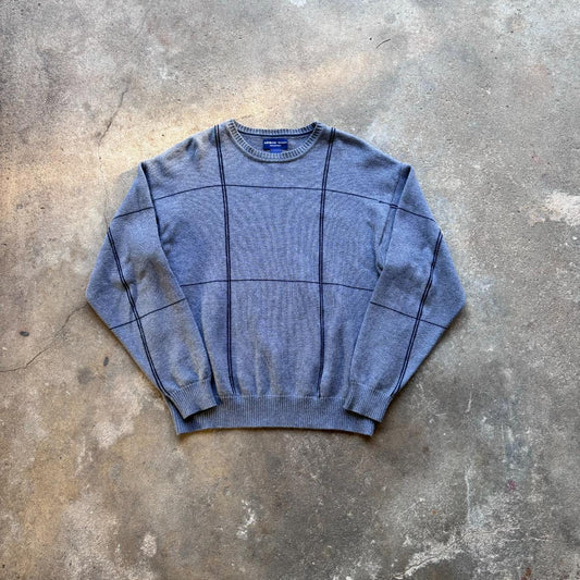 Arbor Way Cotton Grey Sweater [Large]